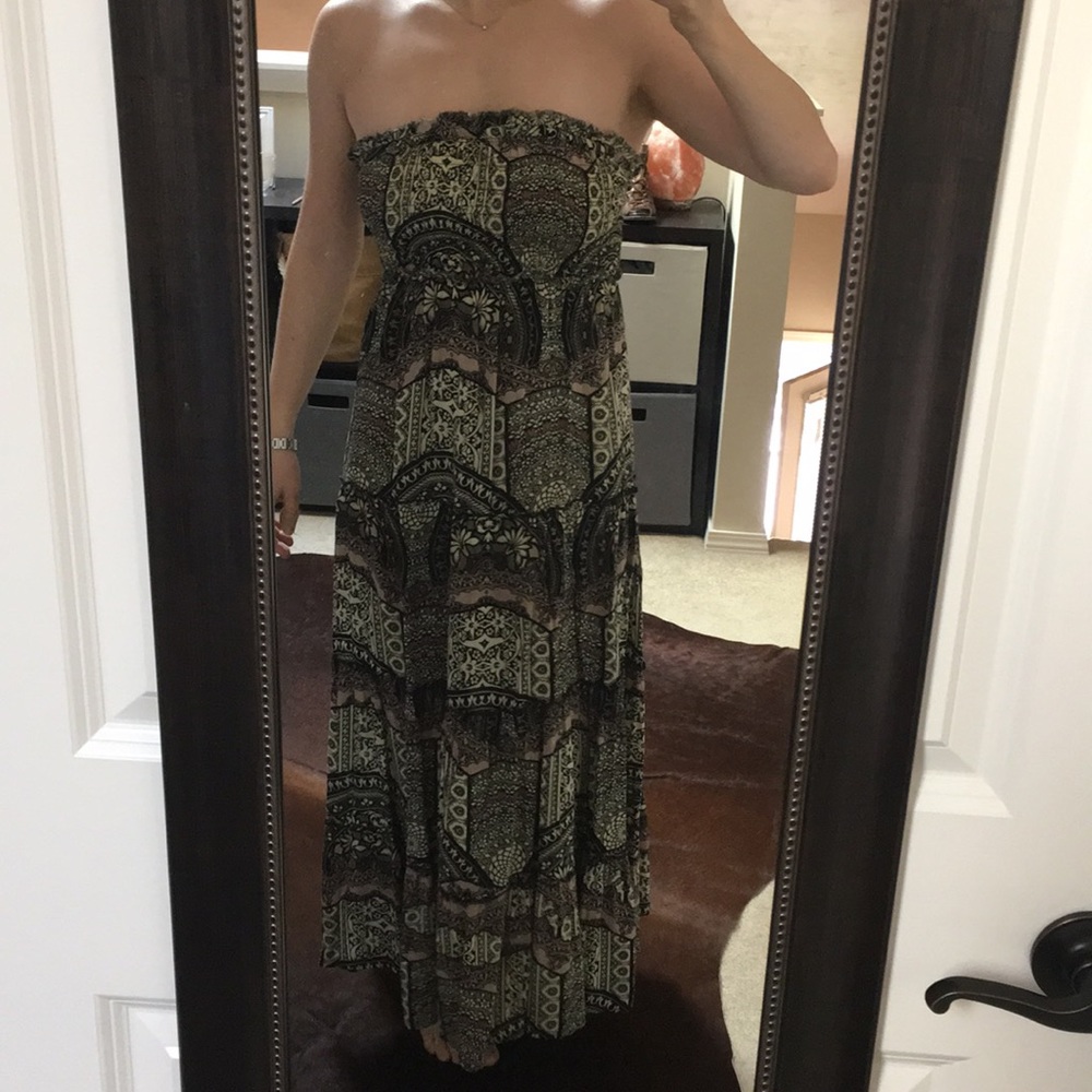 Free People maxi dress size small